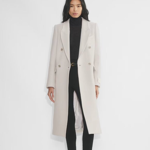 NWT Aritzia Constant Coat Pearl - Picture 1 of 6